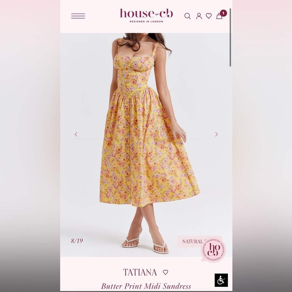 House of CB - Tatiana Dress (size xs, regular cup) - Picture 2 of 16